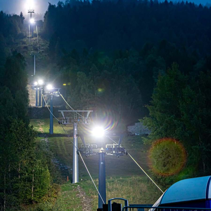 IT Ski Piste Aprica LED Lighting Sport Ski Cableway