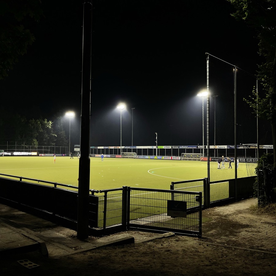 NL HC Tilburg LED Lighting Sports front view game