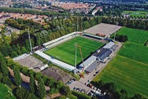 Led verlichting sport | voetbalveld bovenaanzicht FC Dordrecht