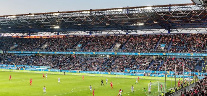 Led lighting sport | football stadium MSV Duisburg