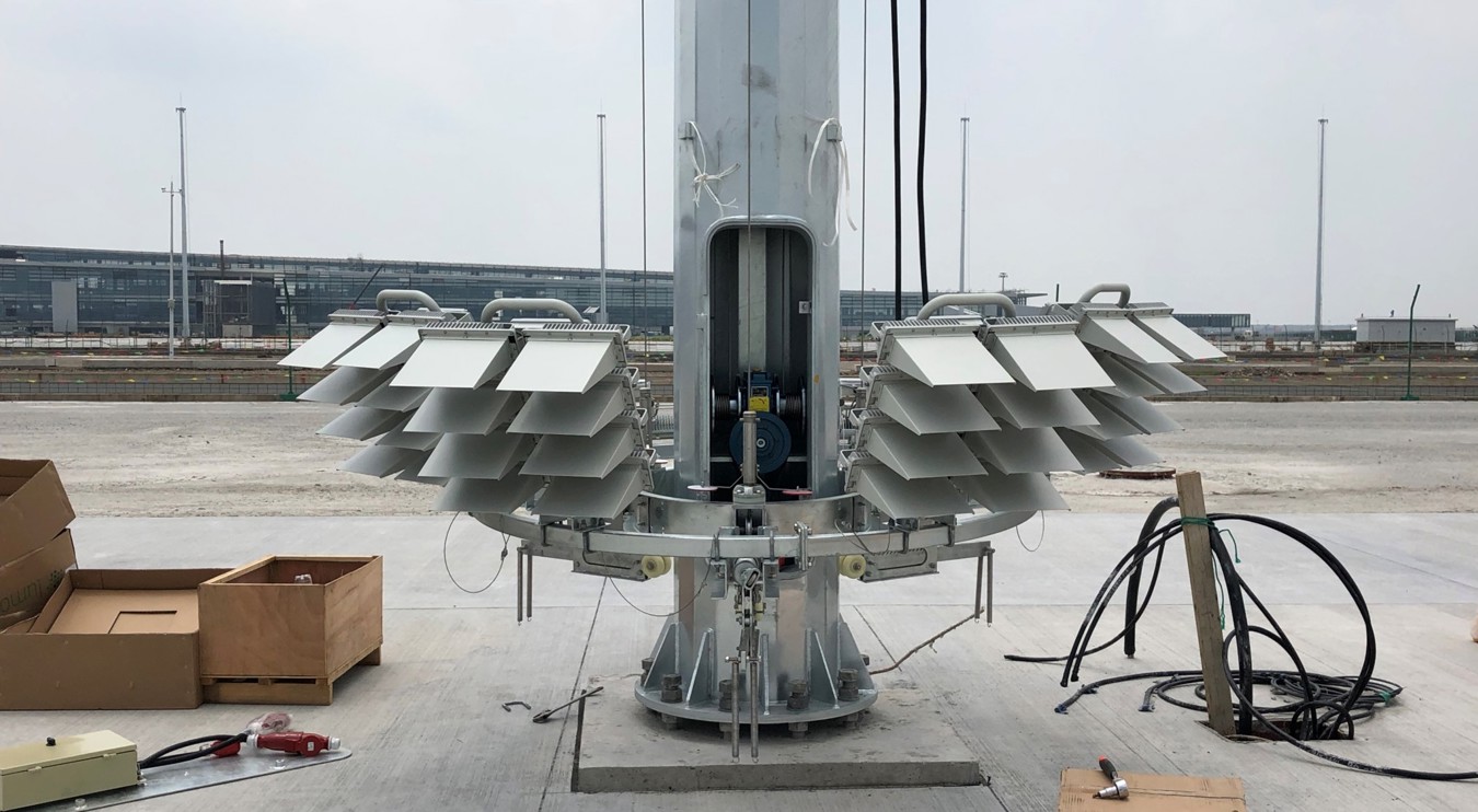 LED lighting industry | Installation Shanghai Airport ready to go