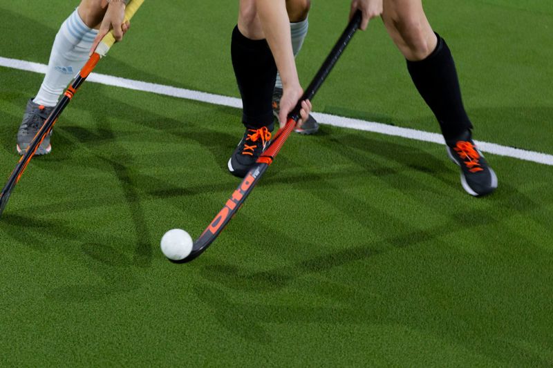 LED lighting sport | hockey stick duel HC Eindhoven