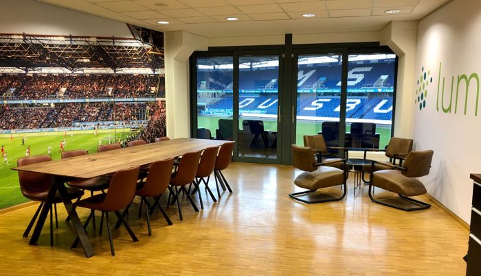 LED lighting | Stadium lighting | football MSV Duisburg skybox