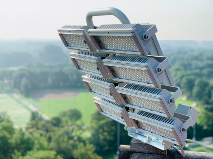 Led lighting sport | new football luminaire FC Dordrecht