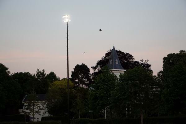LED lighting sport | hockey field view HC Bloemendaal